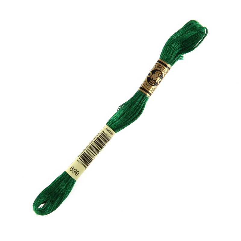DMC Mouline Special 8 m Embroidery Thread, Green – 699