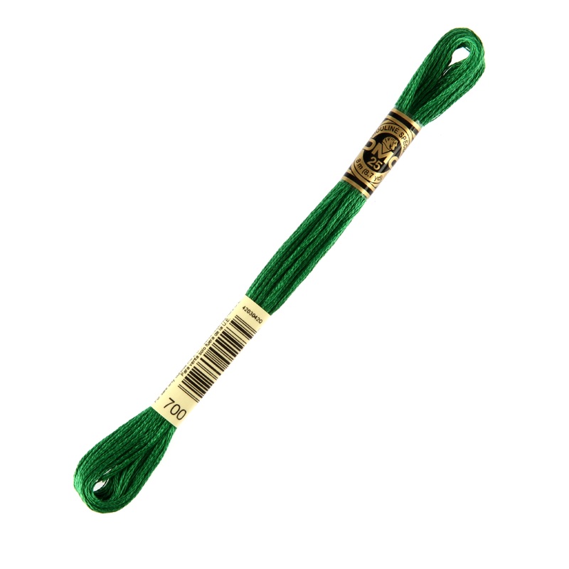 DMC Mouline Special 8 m Embroidery Thread, Green – 700