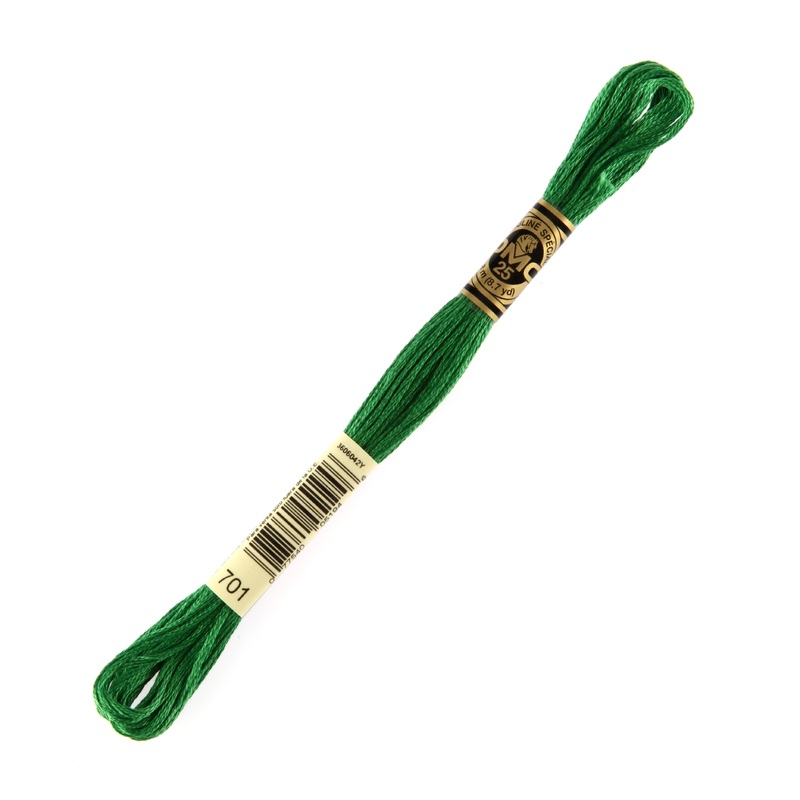 DMC Mouline Special 8 m Embroidery Thread, Green – 701