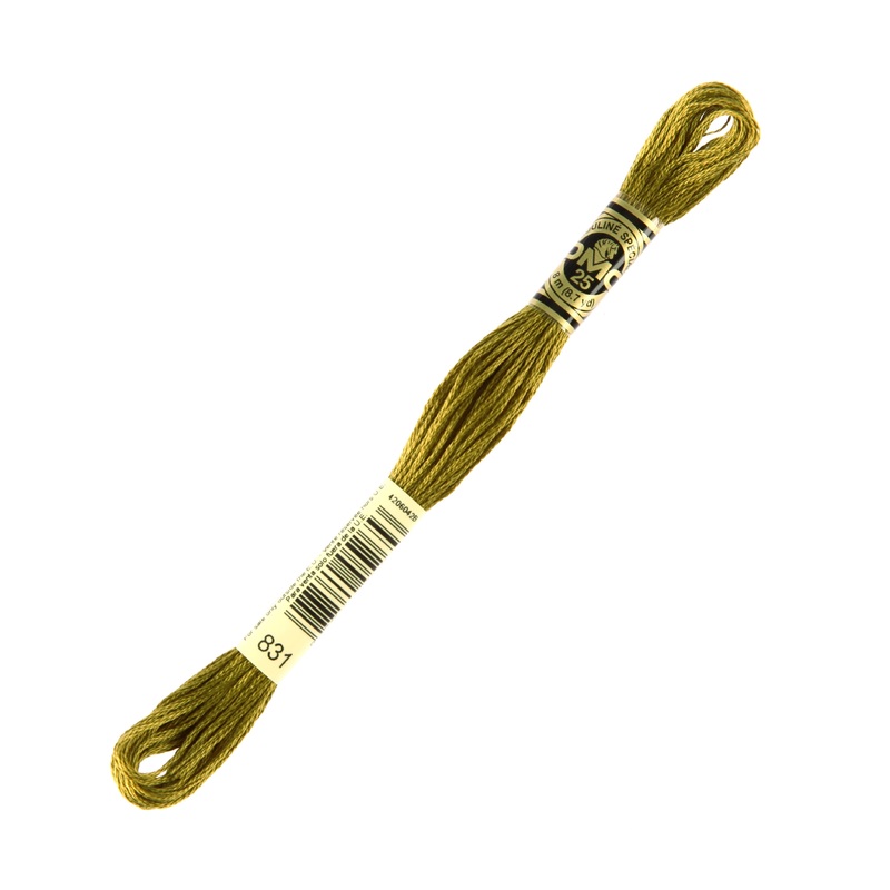 DMC Mouline Special 8 m Embroidery Thread, Green – 831