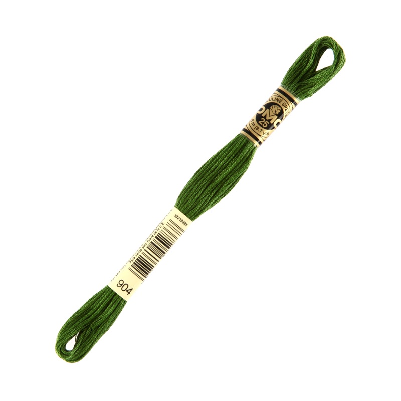 DMC Mouline Special 8 m Embroidery Thread, Green – 904
