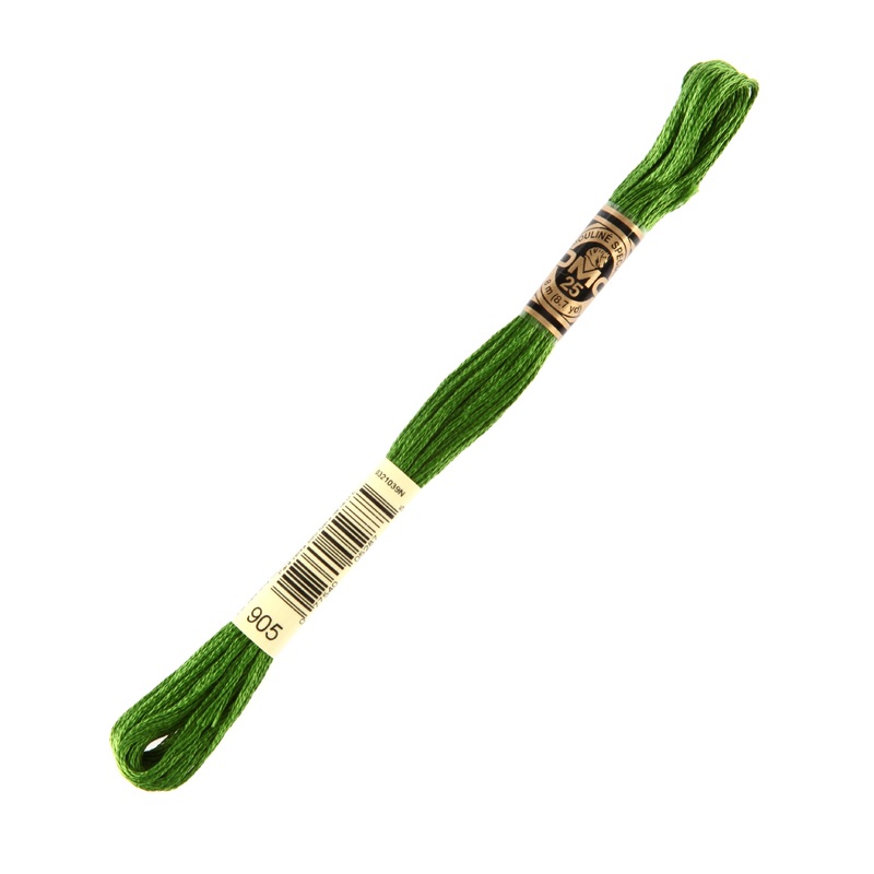 DMC Mouline Special 8 m Embroidery Thread, Green – 905
