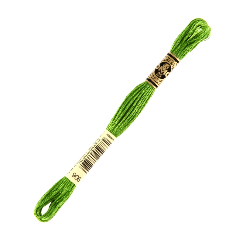 DMC Mouline Special 8 m Embroidery Thread, Green – 906