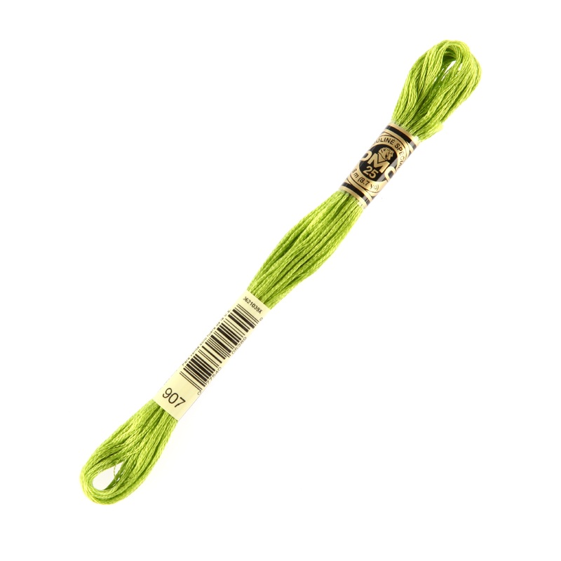 DMC Mouline Special 8 m Embroidery Thread, Green – 907