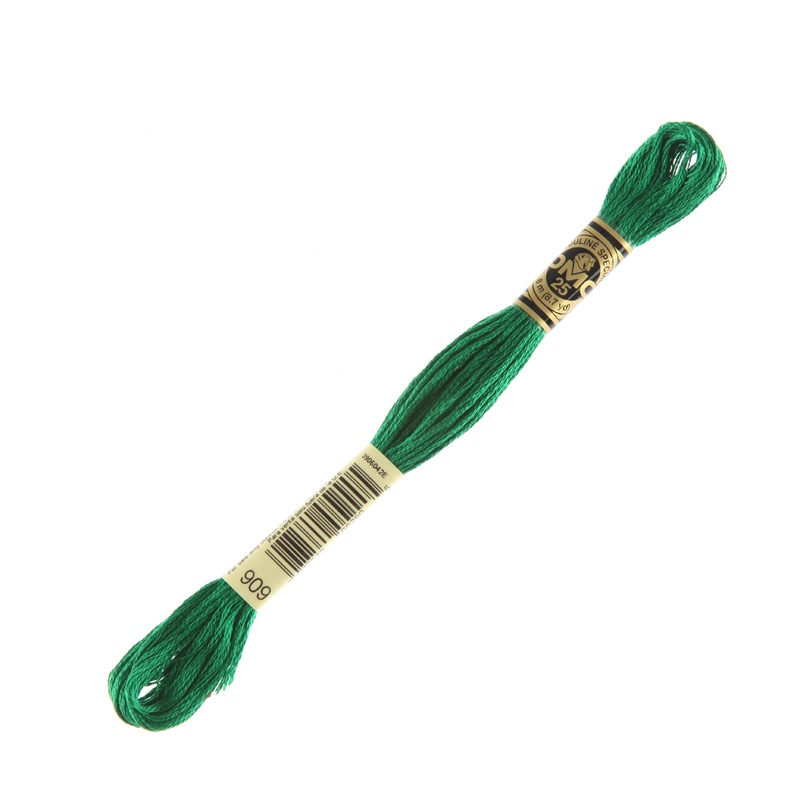 DMC Mouline Special 8 m Embroidery Thread, Green – 909