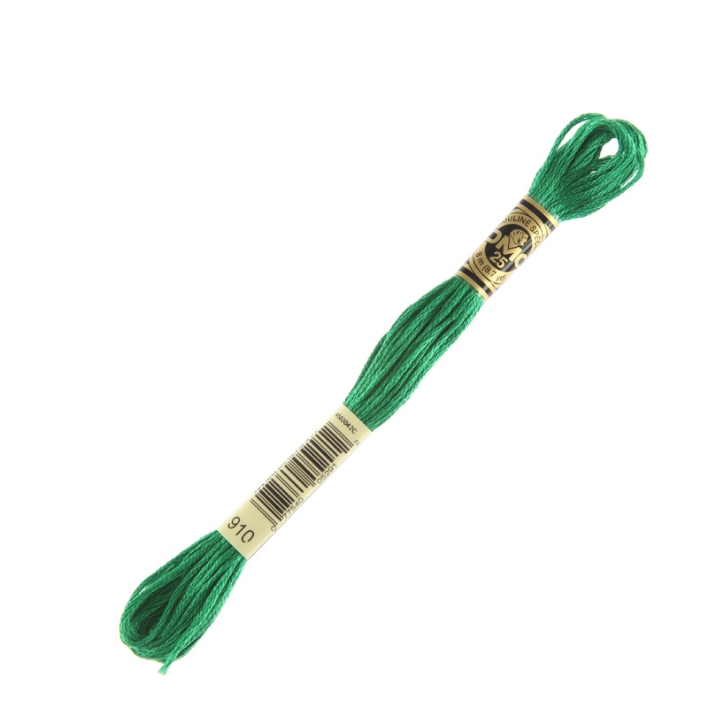 DMC Mouline Special 8 m Embroidery Thread, Green – 910