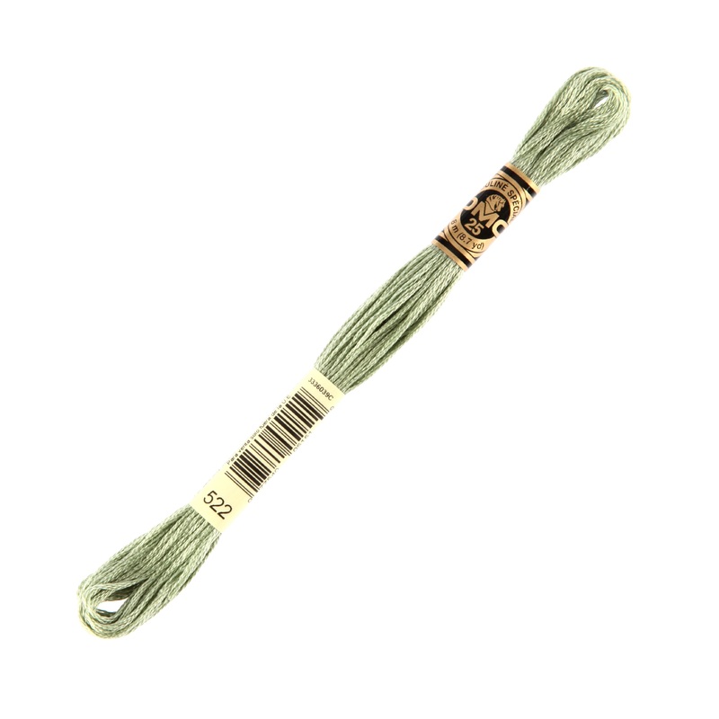 DMC Mouline Special 8 m Embroidery Thread, Grey – 522
