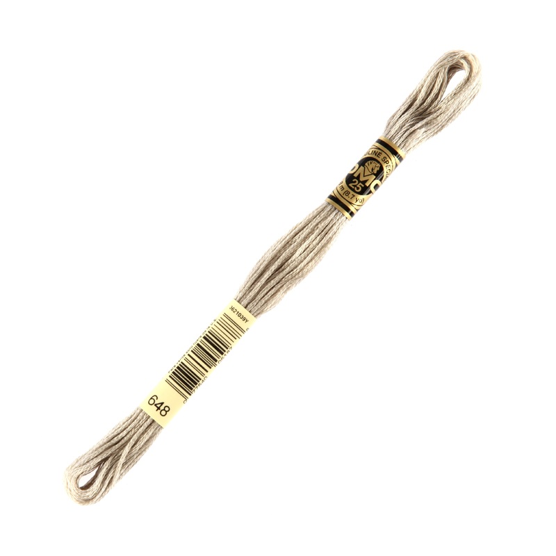 DMC Mouline Special 8 m Embroidery Thread, Grey – 648