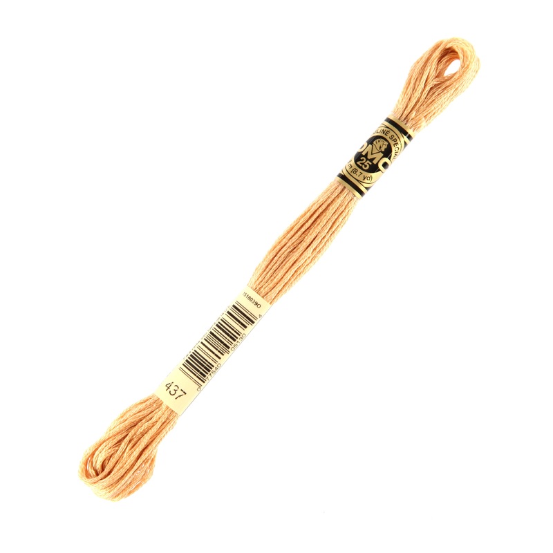 DMC Mouline Special 8 m Embroidery Thread, Orange – 437