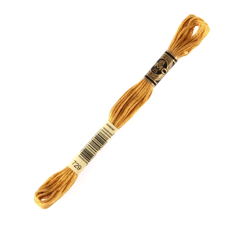 DMC Mouline Special 8 m Embroidery Thread, Orange – 729