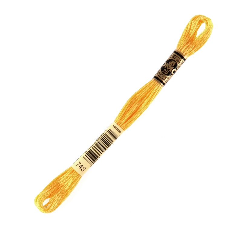 DMC Mouline Special 8 m Embroidery Thread, Orange – 743
