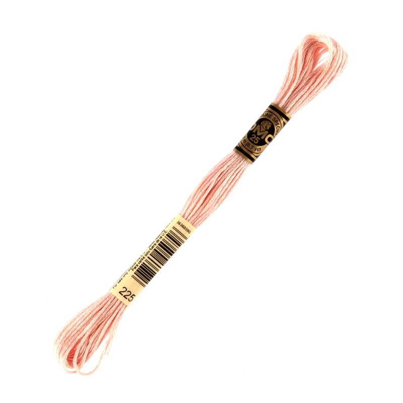 DMC Mouline Special 8 m Embroidery Thread, Pink – 225