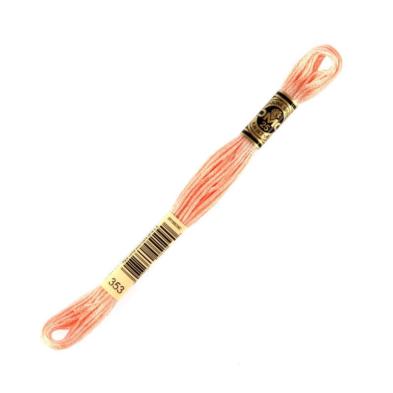 DMC Mouline Special 8 m Embroidery Thread, Pink – 353