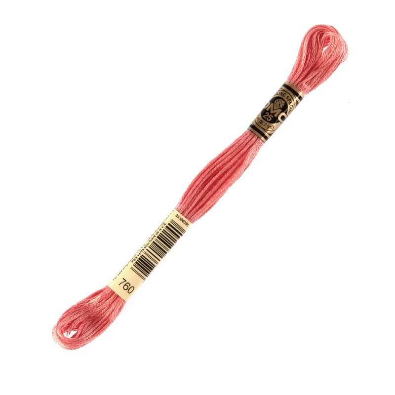 DMC Mouline Special 8 m Embroidery Thread, Pink – 760