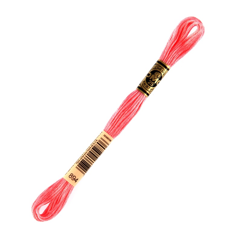 DMC Mouline Special 8 m Embroidery Thread, Pink – 894