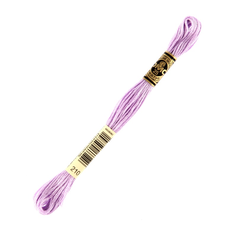 DMC Mouline Special 8 m Embroidery Thread, Purple – 210