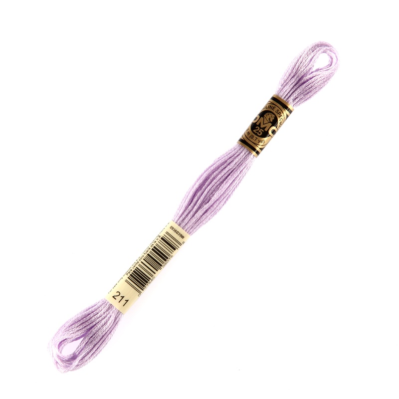 DMC Mouline Special 8 m Embroidery Thread, Purple – 211