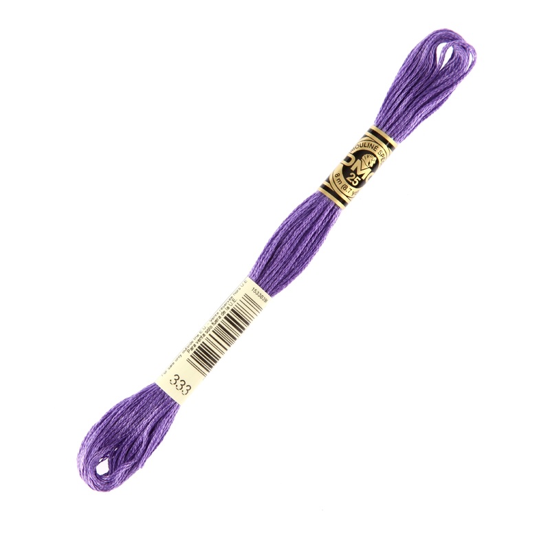 DMC Mouline Special 8 m Embroidery Thread, Purple – 333