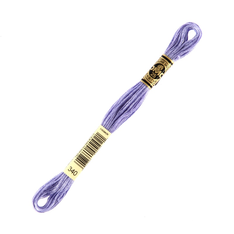 DMC Mouline Special 8 m Embroidery Thread, Purple – 340