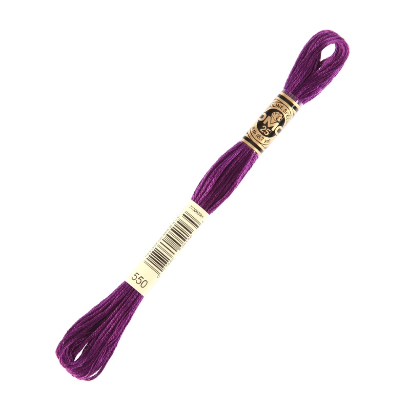 DMC Mouline Special 8 m Embroidery Thread, Purple – 550
