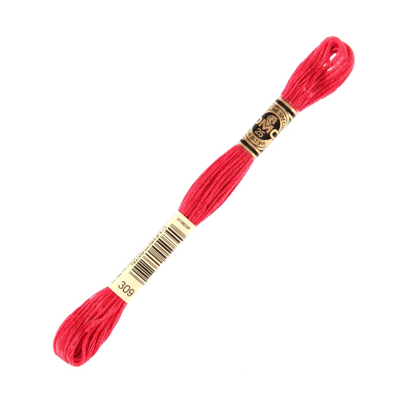 DMC Mouline Special 8 m Embroidery Thread, Red – 309