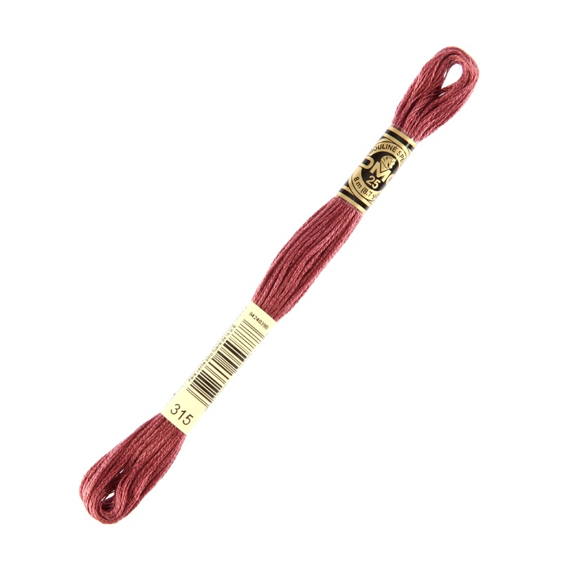 DMC Mouline Special 8 m Embroidery Thread, Red – 315