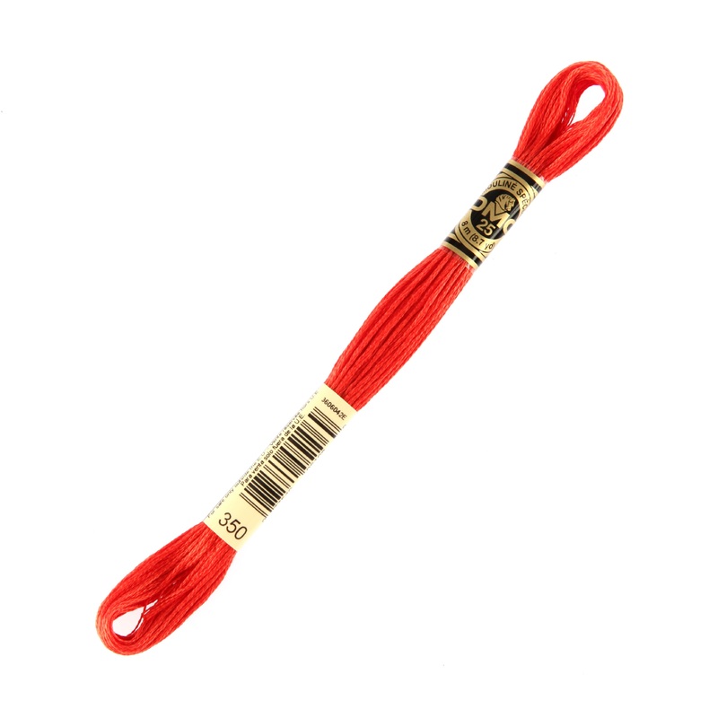 DMC Mouline Special 8 m Embroidery Thread, Red – 350