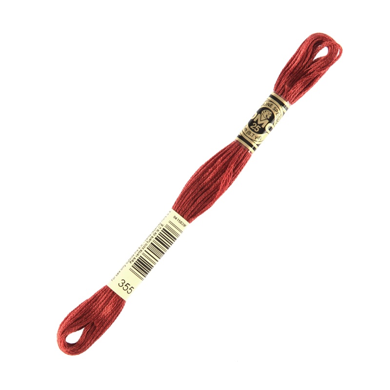 DMC Mouline Special 8 m Embroidery Thread, Red – 355