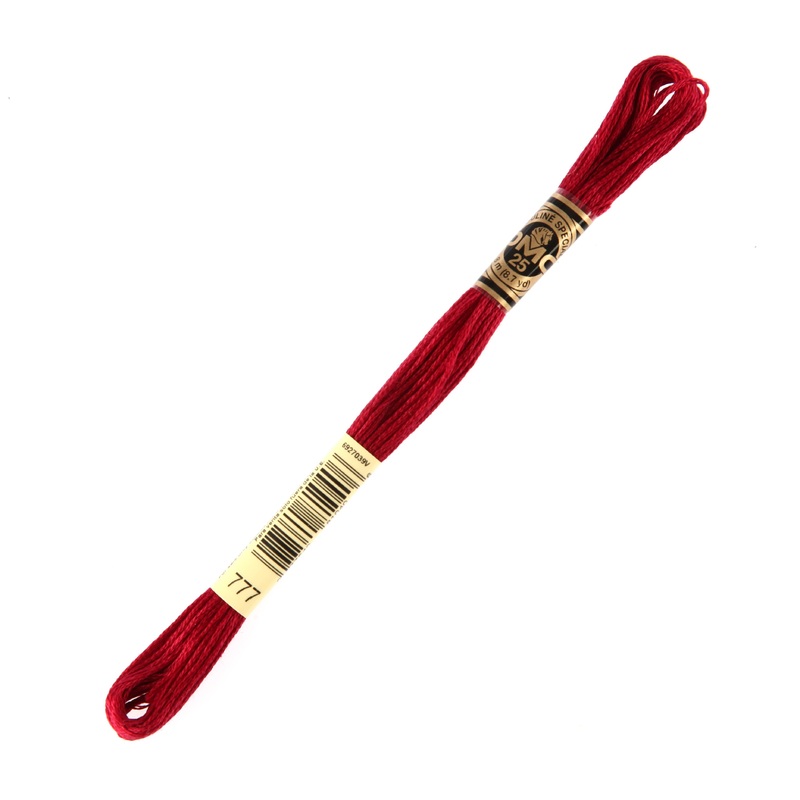 DMC Mouline Special 8 m Embroidery Thread, Red – 777