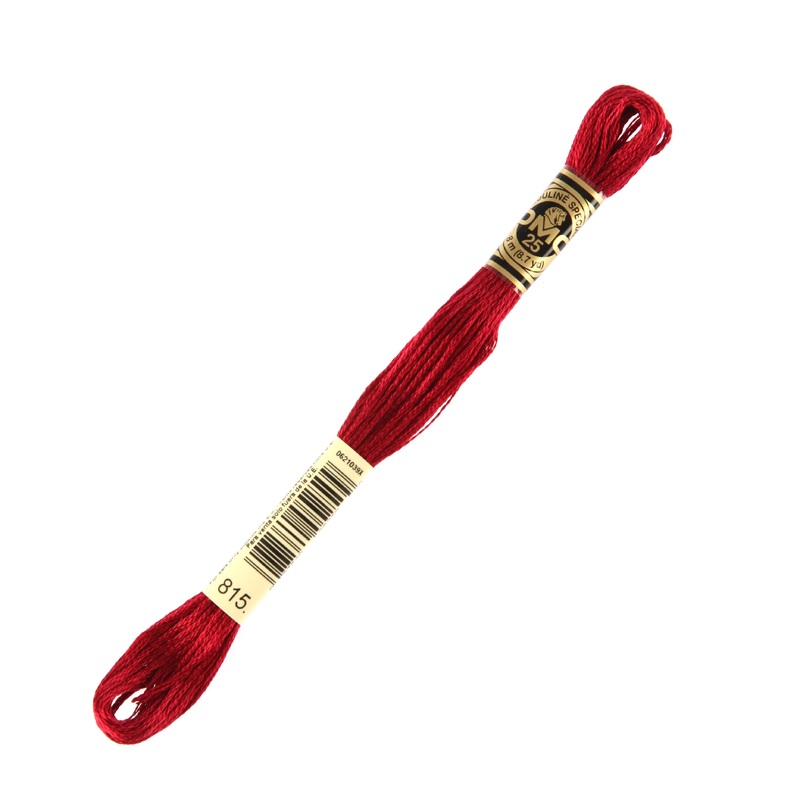 DMC Mouline Special 8 m Embroidery Thread, Red – 815