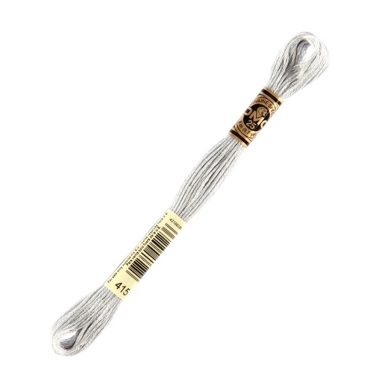 DMC Mouline Special 8 m Embroidery Thread, White – 415
