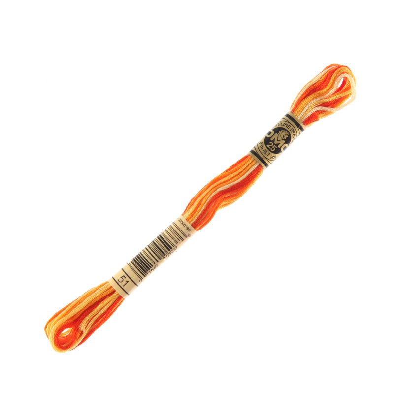 DMC Mouline Special 8 m Embroidery Thread, Multi Coloured – 51