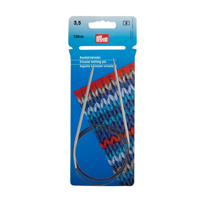 PRYM 3.5 mm 120 cm Aluminium Circular Knitting Needle – 211253