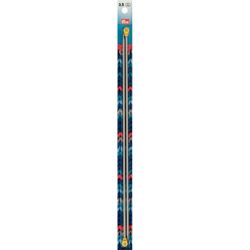 PRYM 3.5 mm 35 cm Aluminium Knitting Needles –  191464