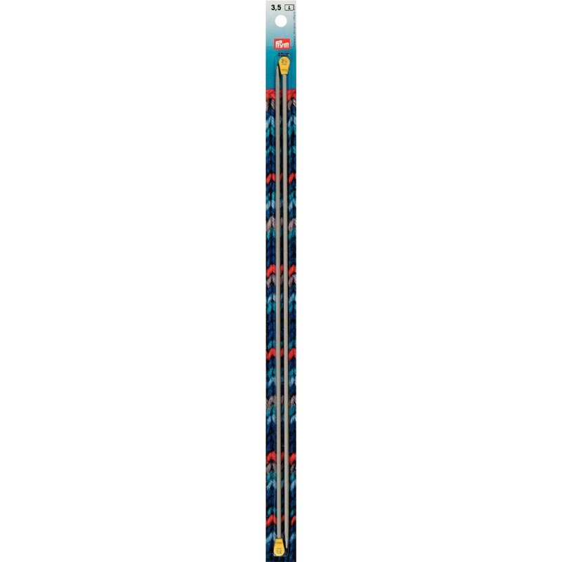 PRYM 3.5 mm 40 cm Aluminium Knitting Needles –  191475
