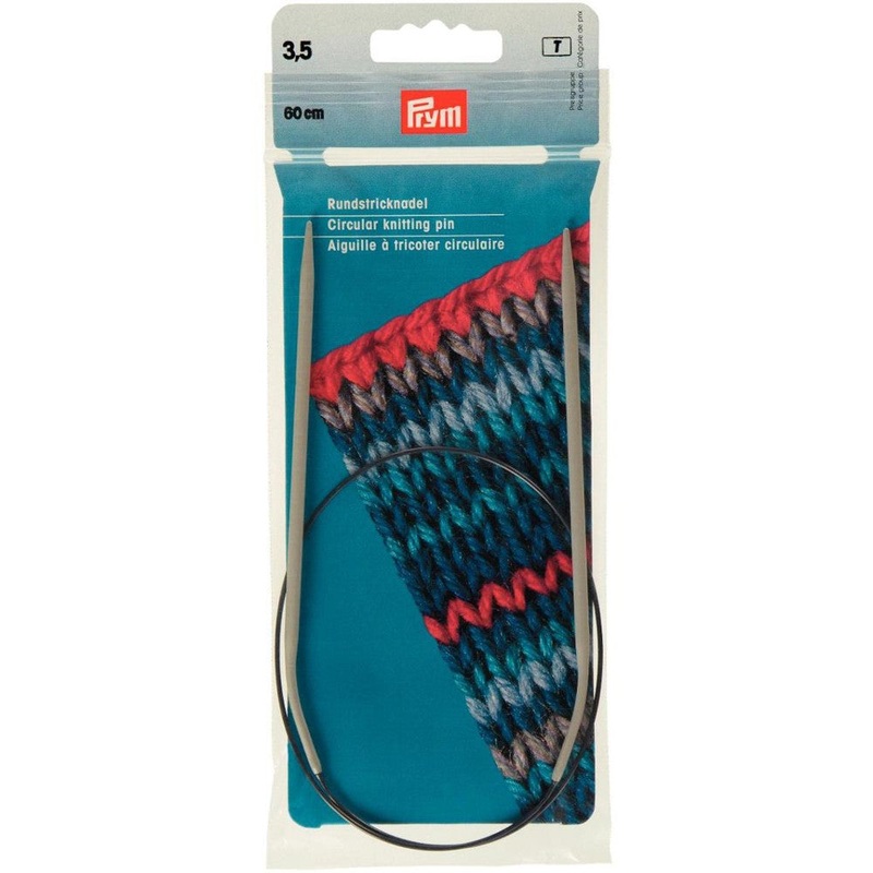 PRYM 3.5 mm 60 cm Aluminium Circular Knitting Needle – 211247
