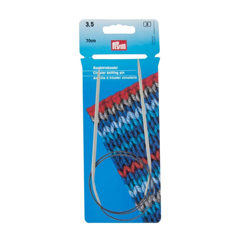 PRYM 3.5 mm 70 cm Aluminium Circular Knitting Needle – 211248