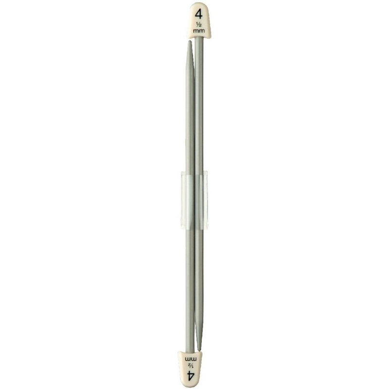 PRYM 4.5 mm 17 cm Aluminium Knitting Needles – 191418