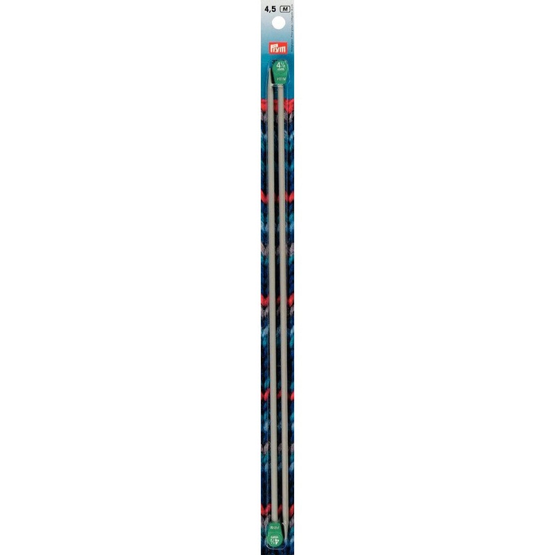 PRYM 4.5 mm 35 cm Aluminium Knitting Needles –  191466