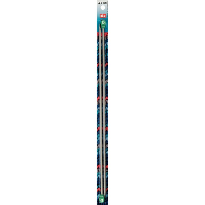 PRYM 4.5 mm 40 cm Aluminium Knitting Needles –  191477
