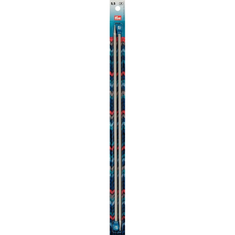 PRYM 5.5 mm 40 cm Aluminium Knitting Needles –  191479