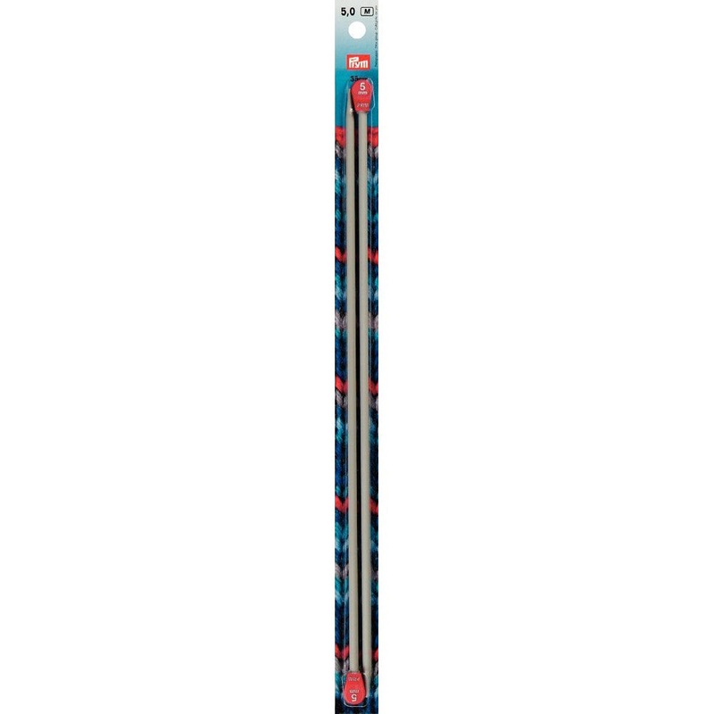 PRYM 5 mm 35 cm Aluminium Knitting Needles –  191467