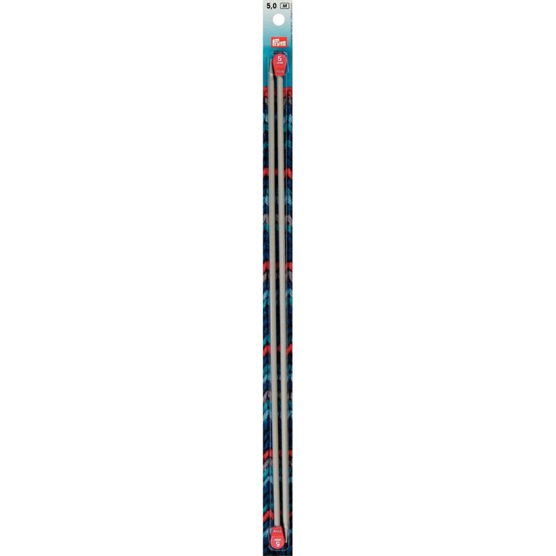 PRYM 5 mm 40 cm Aluminium Knitting Needles –  191478