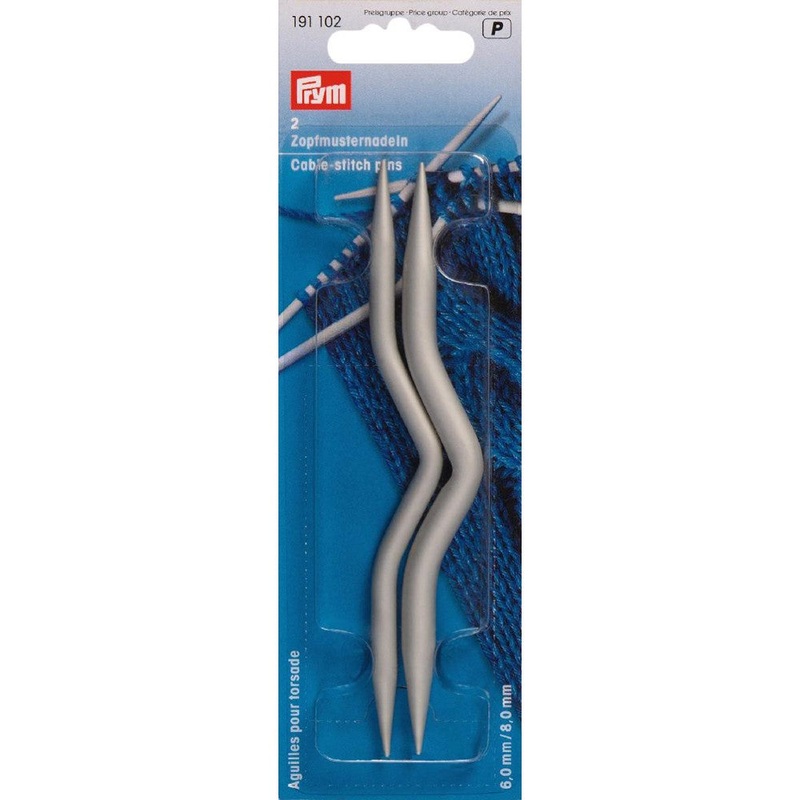 PRYM 6 mm ve 8 mm Cable Stitch Pins – 191102