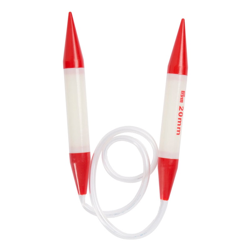 PRYM 20 mm 80 cm Plastic Circular Knitting Needle – 211318