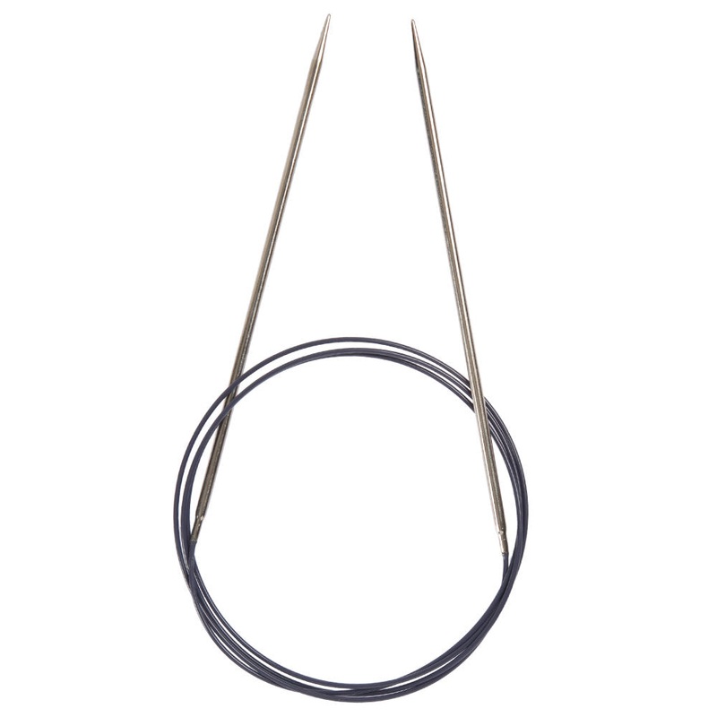 PRYM 3 mm 120 cm Brass Circular Knitting Needle –  212127