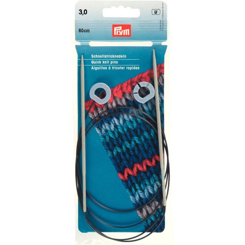 PRYM 3 mm 60 cm Flexible Circular Knitting Needle – 218916