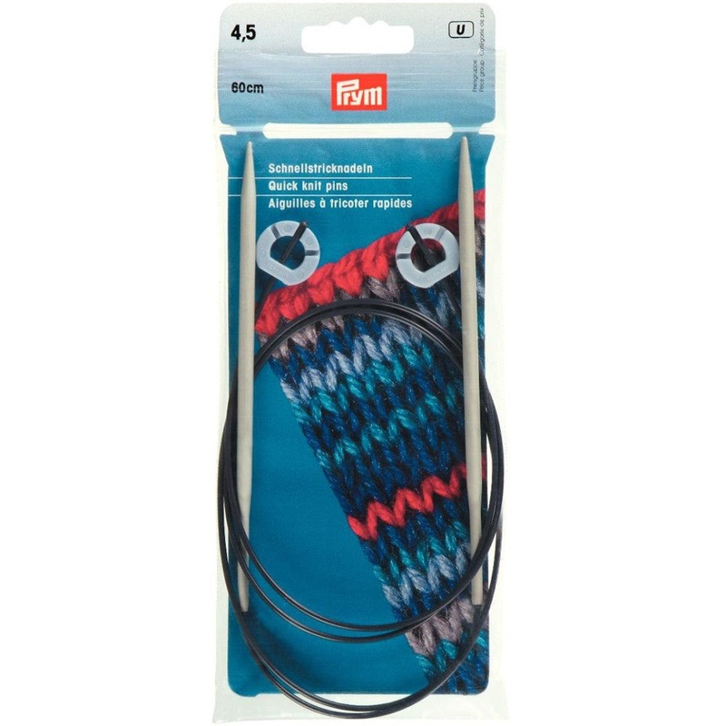 PRYM 4.5 mm 60 cm Flexible Circular Knitting Needle – 218919
