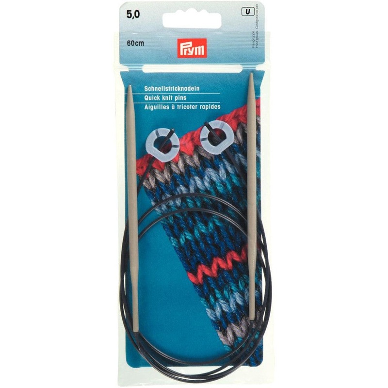 PRYM 5 mm 60 cm Flexible Circular Knitting Needle – 218920