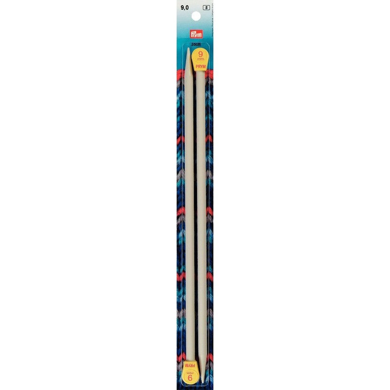 PRYM 9 mm 35 cm Aluminium Knitting Needles –  218220